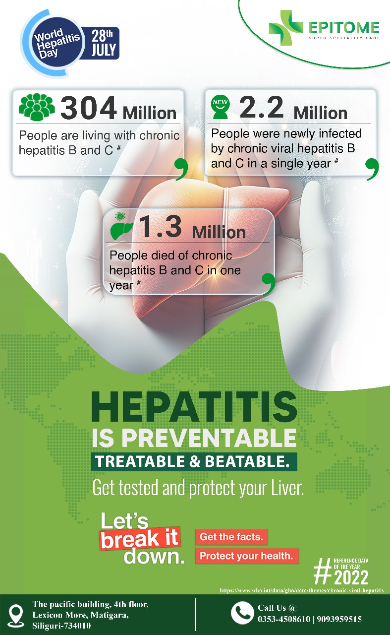 World Hepatitis Day 2025 - "Hepatitis – Let's Break It Down"